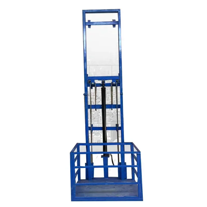 

Electric hydraulic lift cargo elevator household small warehouse simple lifting cargo platform