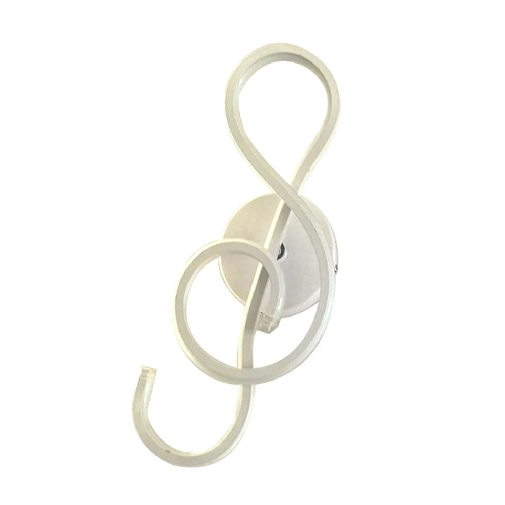 

22W LED Musical Note Wall Lamp Modern Bedside Decorative Night Light for Bedroom Study Living Room Indoor Wall Lamp Creative