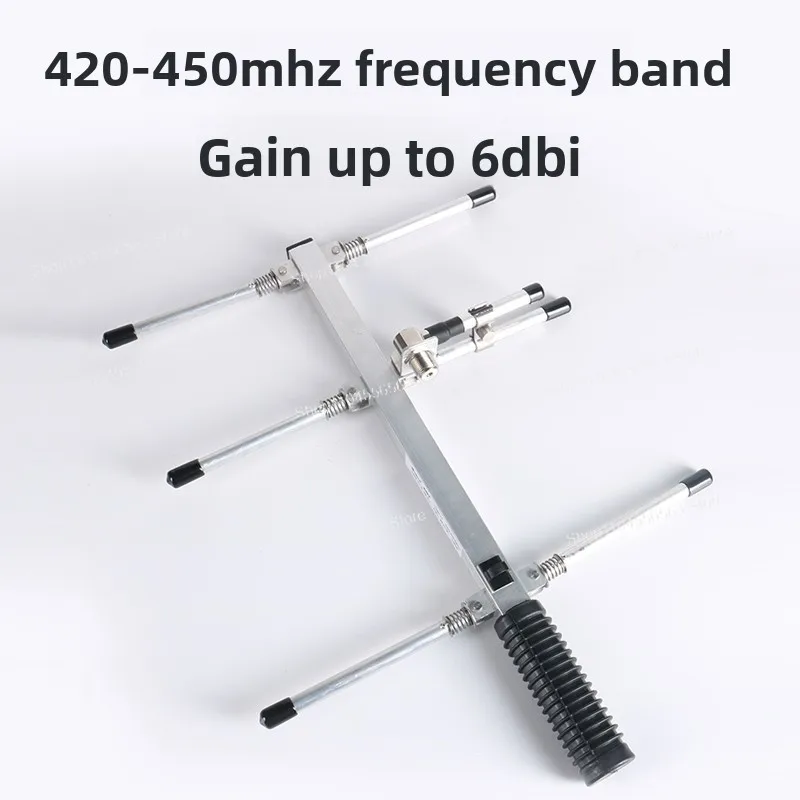 Yagi-U Handheld Foldable Yagi Antenna – UHF High-Gain Directional Antenna for Amateur Radio & Communication