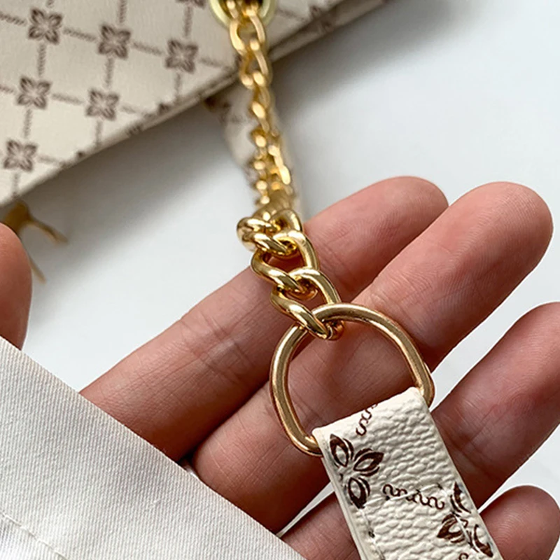 Neue Presbyopia-Handtasche mit Textur, weichem Leder, großem Fassungsvermögen, Tragetasche für Damen mit hängenden Accessoires, Schultertasche – Detail 28