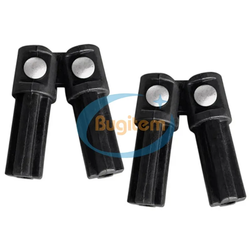 2PCS 5166017AB Left Right Convertible Soft Top Side Bow Knuckle FOR JEEP WRANGLER Plastic Black 05166017AB 5166017AB