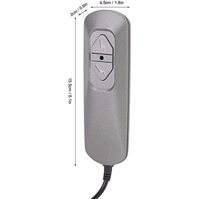 Elevador de silla/sofá eléctrico, controlador Manual, sofá reclinable, ajuste remoto, doble botón, 1 pieza