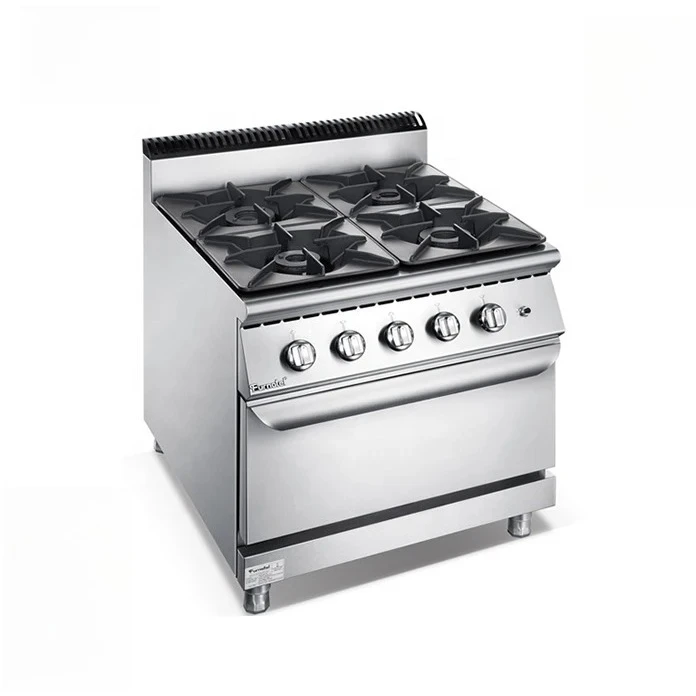 

Furnotel 700/900mm Width Series Commercial 6 Burner Cooking Range With Oven