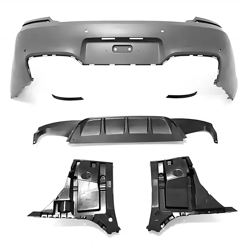 For F06 F12 F13 6 Series 10-18 640i 650i Change to M6 Style Front Rear Bumper Side Skirts Fenders Grill Full Body Kit