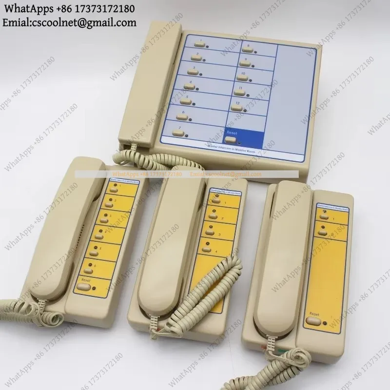 For NKT Series Elevator Monitoring Room Intercom Host TK-T12 Accessories