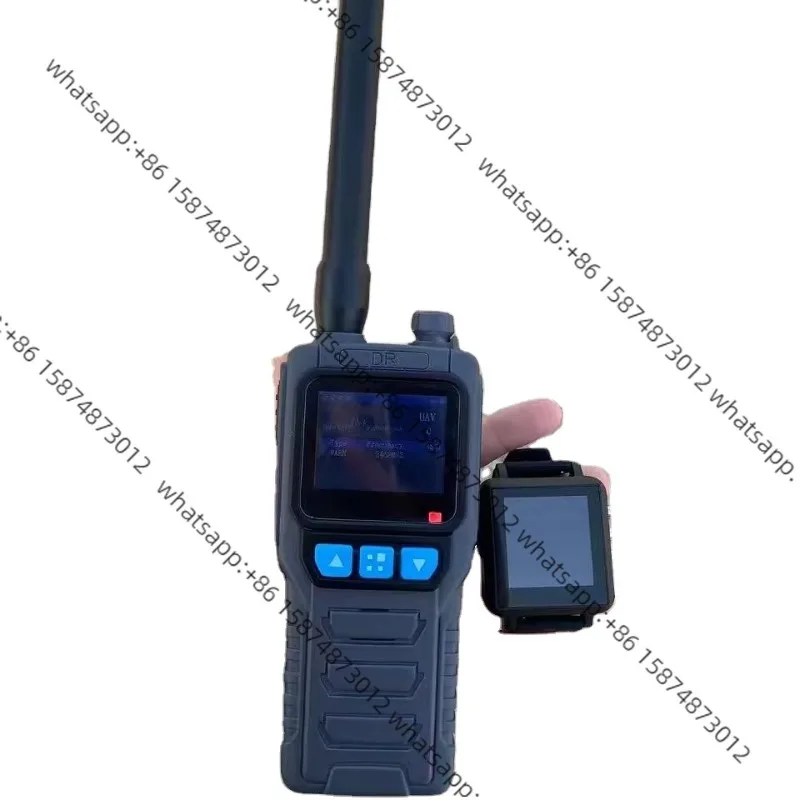 

Portable Dr one s ig nal De tec tor with Remote Control An ti Frequ ency Data Team Tran smis sion