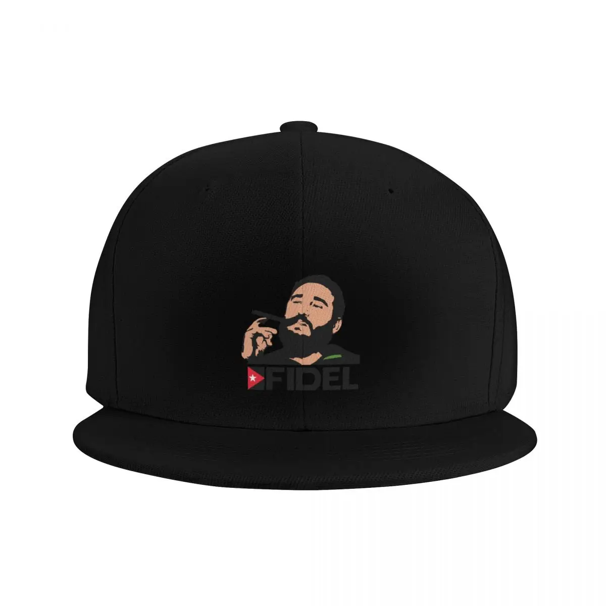 FIDEL CASTRO (Color) Baseball Cap Sun Cap derby hat Anime Designer Hat Women Men's