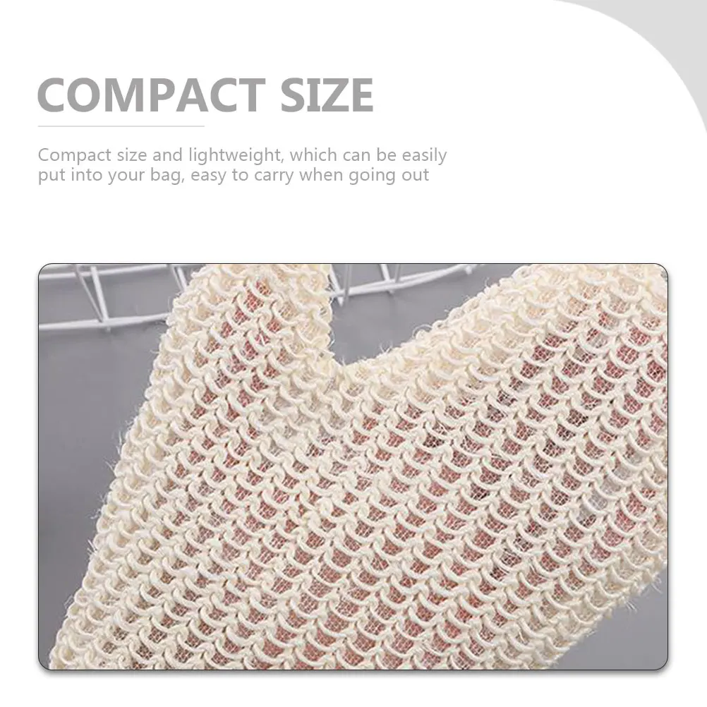 

2 Pcs Bath Gloves Hand Exfoliating Washing Body Scrub Scrubbing Exfoliator Mittens