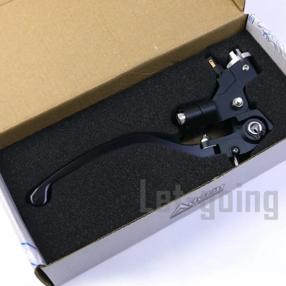 Adelin Motorcycle Left Cable Line Clutch Lever 22mm 7/8\
