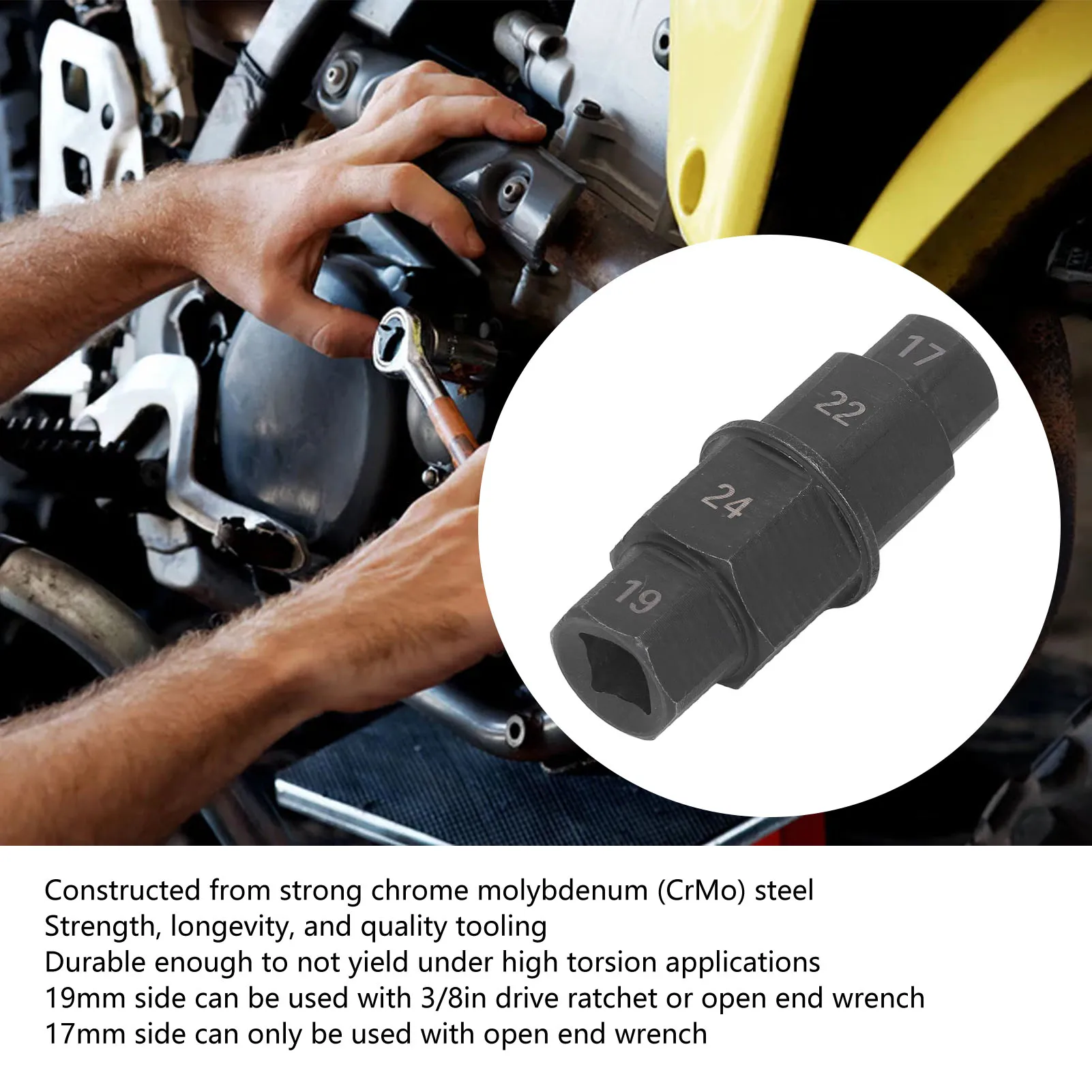 Hex Axle Spindle To…