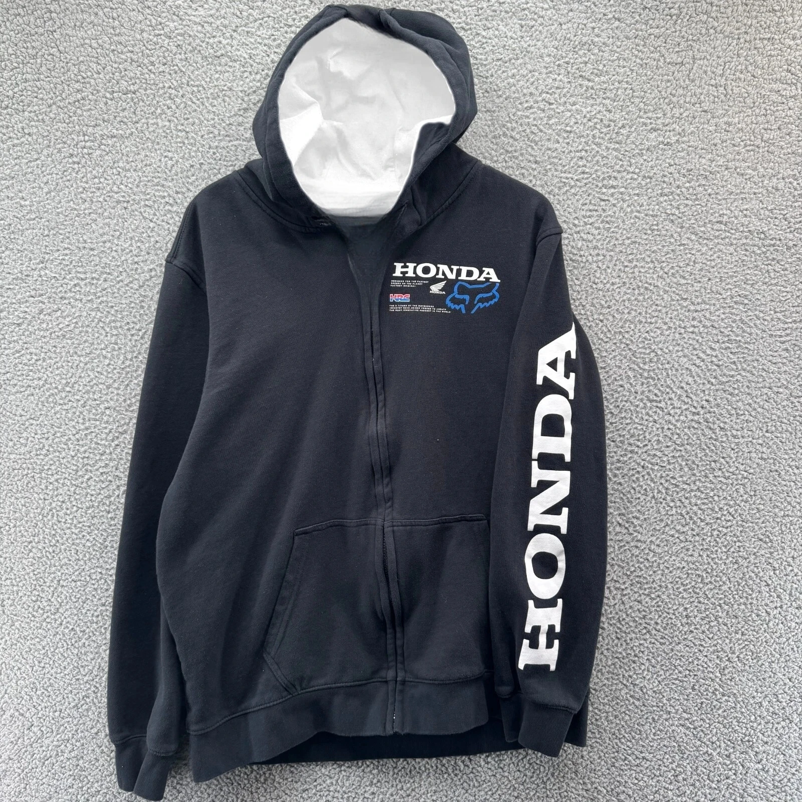 دراجة نارية متحمسين هوديي الرجال النساء الخريف/الشتاء طويلة الأكمام البلوز دراجة نارية هوندا مطبوعة الرياضة والترفيه سترة