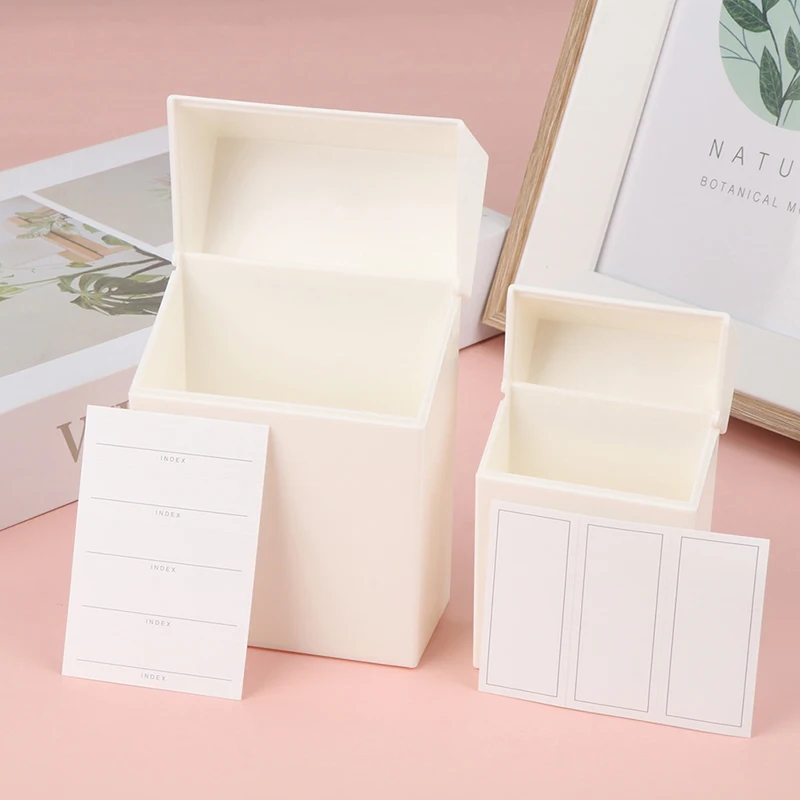 1Pc Flip Lid Design Storage Case Wide Application Storage Box Compact Flip Lid Drawer Sorting Storage Box