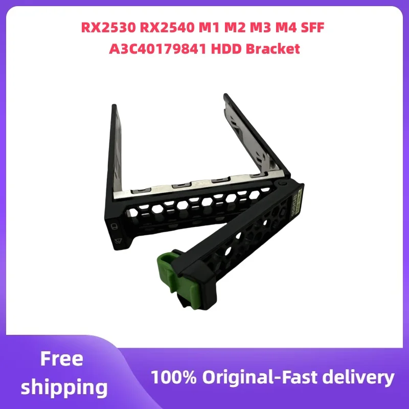 

Original Used 2.5" Hard drive Caddy Tray FOR Fujitsu Hot Plug Part RX2530 RX2540 M1 M2 M3 M4 SFF A3C40179841 HDD Bracket