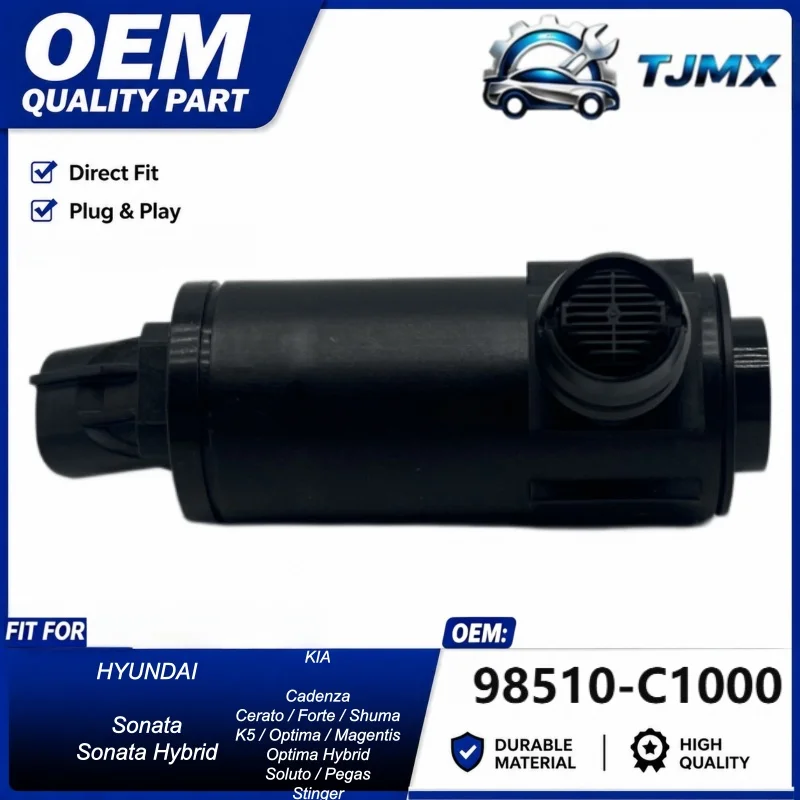 98510-C1000 Windshield Washer Pump For Hyundai Sonata Kia K5 Optima Cadenza Forte Stinger Washer Fluid Pump