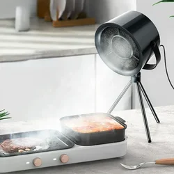 USB Charging Desktop Range Hoods Portable Exhaust Fan Small Kitchen Hood Extractor Hot Pot Barbecue Large Suction Cooker Hood