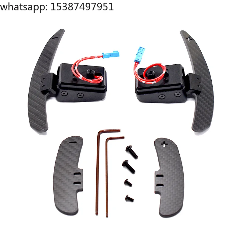 For SK CUSTOM F30 F80 F87 F90 M3 Magnetic Paddle Shifters Carbon Fiber Steering Wheel Shift Paddles for BMW