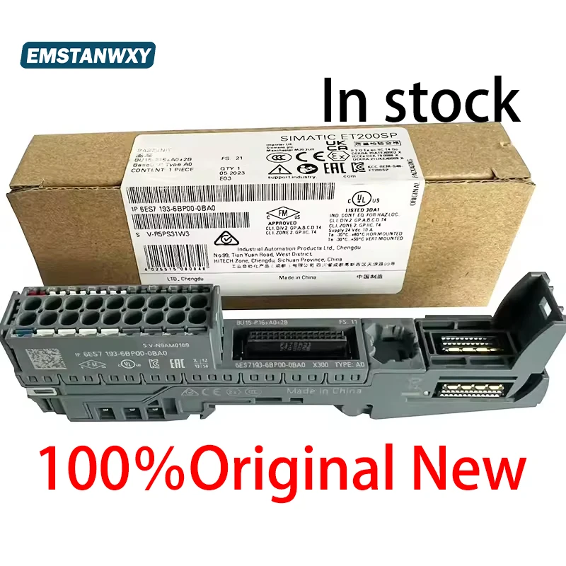 Only Sell The Brand New Original 6ES7 193-6BP00-0BA0 6ES7193-6BP00-0BA0