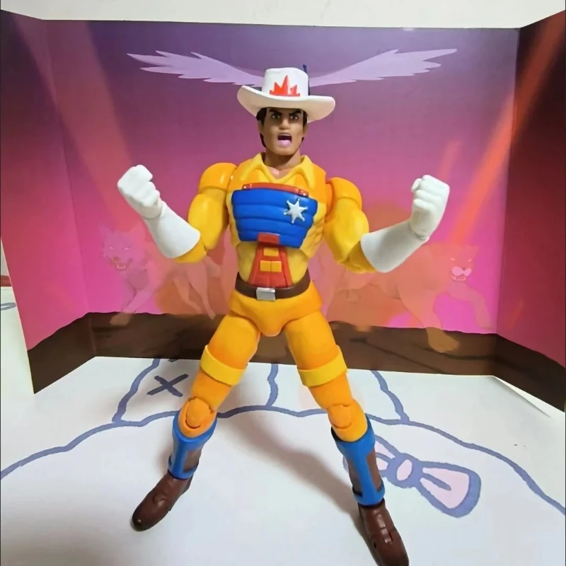 سانت نموذج DMS 1/12 BraveStarr بين النجوم شريف بريستا شريف أنيمي عمل أرقام نموذج اللعب الهدايا