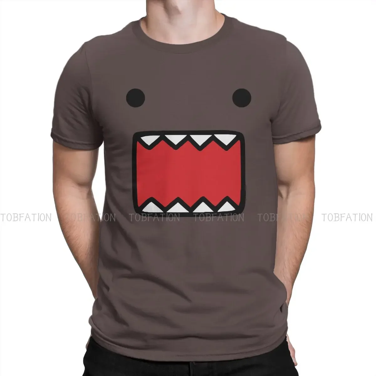 Domo Kun Doll Face Tshirt Homme Men Clothes 4XL 5XL 6XL 100% Cotton T Shirt