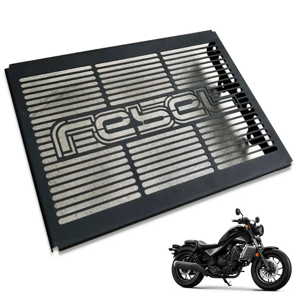 Leading-Motorcycle Radiator Protector Grill Guard Protective Cover For HONDA REBEL CMX 300 500 2017-2020 Water Cooler Protection
