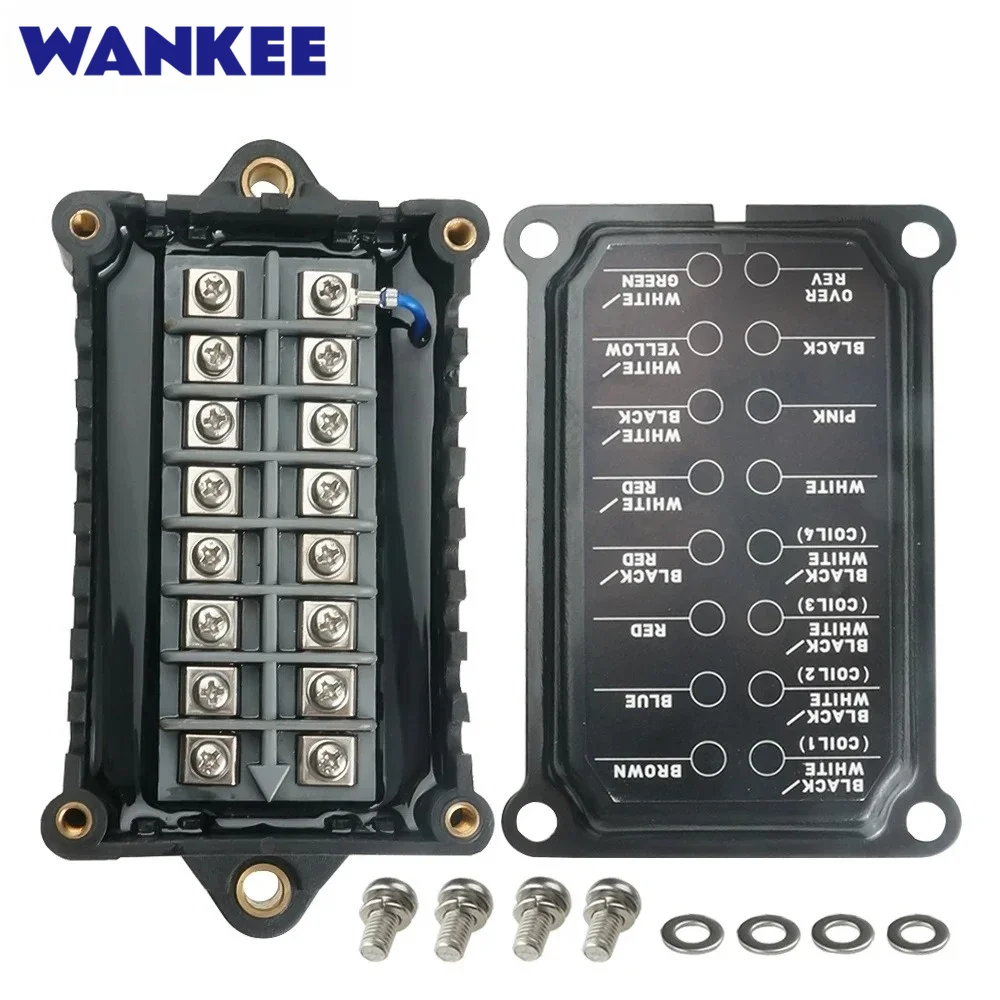 Ignition Pack CDI Module 6E5-85540 For Yamaha Outboard Parts 115-130 HP V4 6E5-85540-12 Old Model