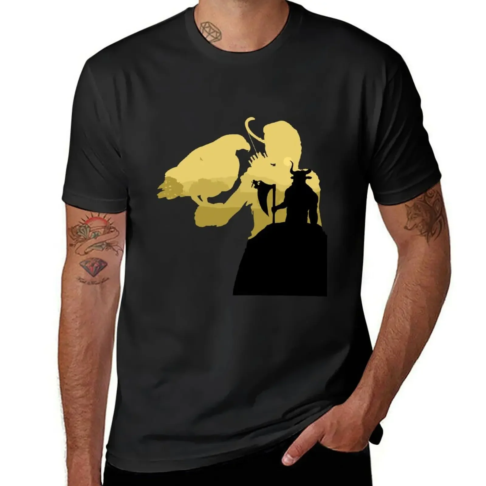 Kassandra - silhouette T-Shirt aesthetic clothes customs mens big and tall t shirts