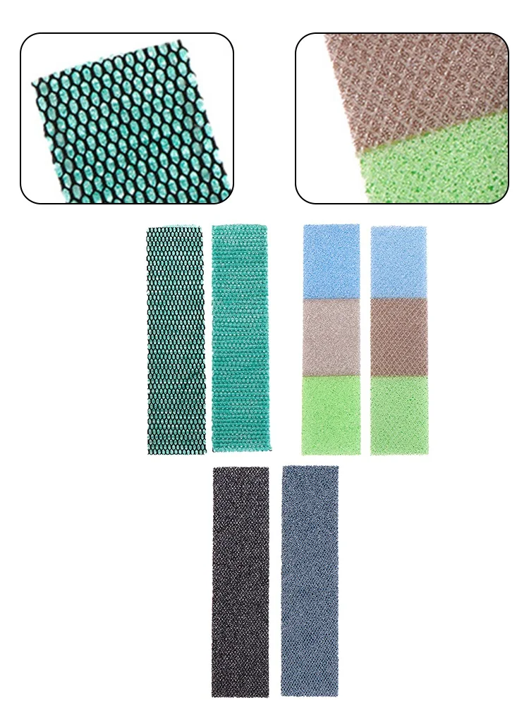 

2pcs Air Conditioner Filter Pads Filter Cotton Sterilizations Cotton Sheets Filter Dust And Impurities Purify Air 21*5.2cm
