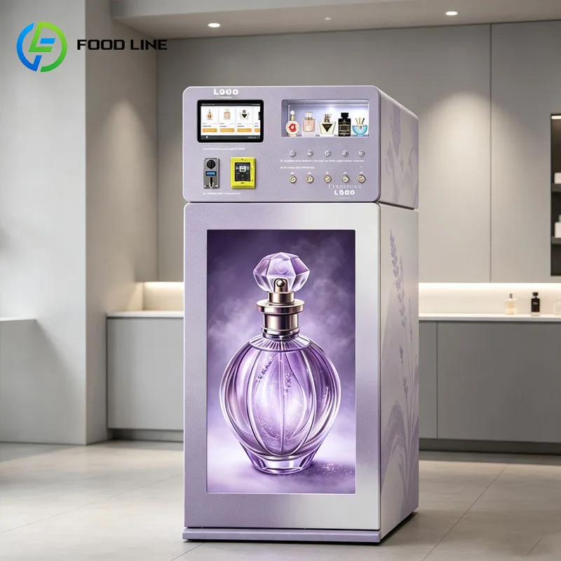 Perfume Vending Machine Automatic Perfume Dispenser with Multiple Spray Options for Beauty Retail Customized