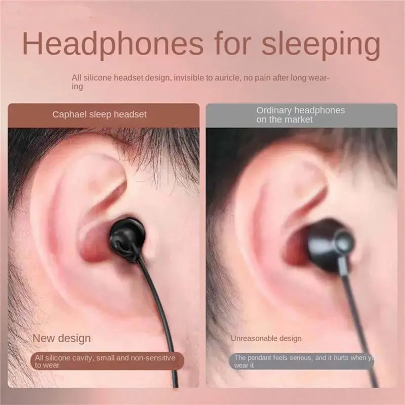 Short Cable Unilateral Headset Extension Cable Earpiece In Ear Single Earbud Silicone Earbud 3.5Mm Jack For Phone Durable view 5