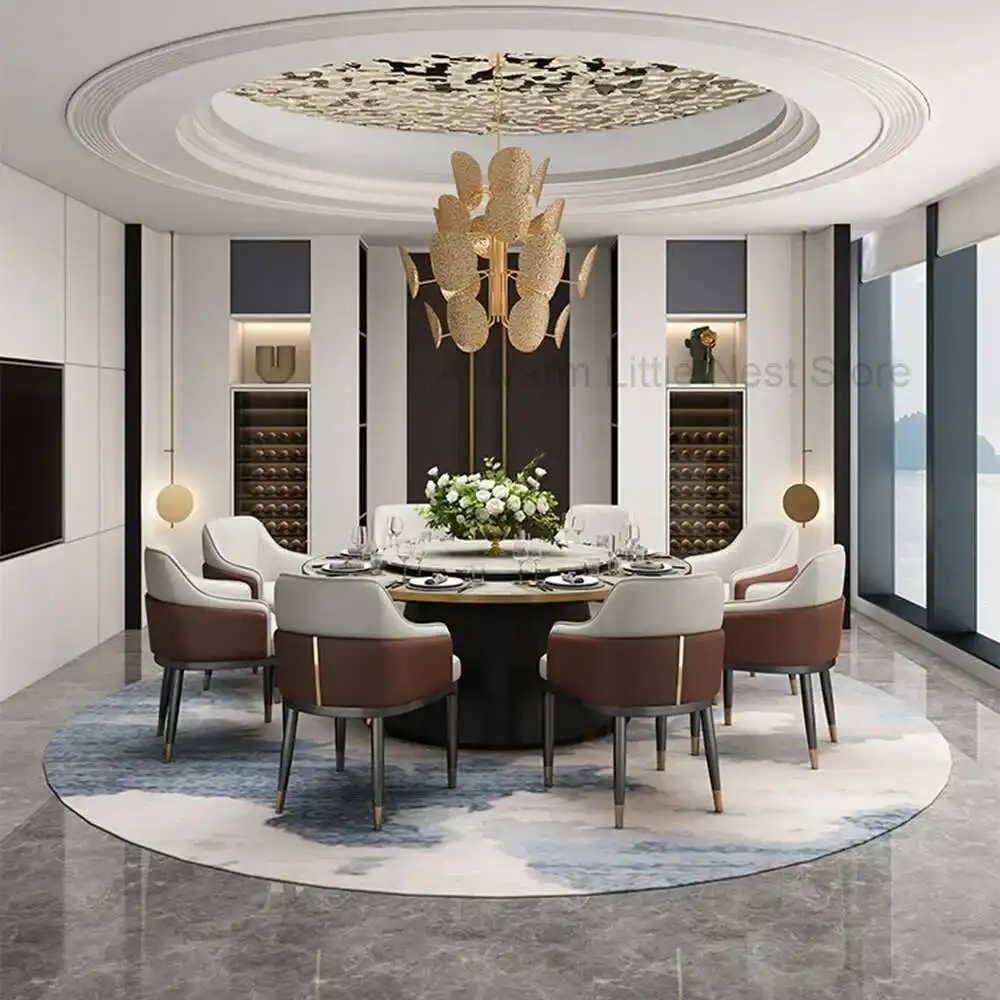 Restaurant Office Dining Chairs Modern Hotel Comfortable Dining Chairs Minimalist Black Metal Legs Muebles Interior Decorations