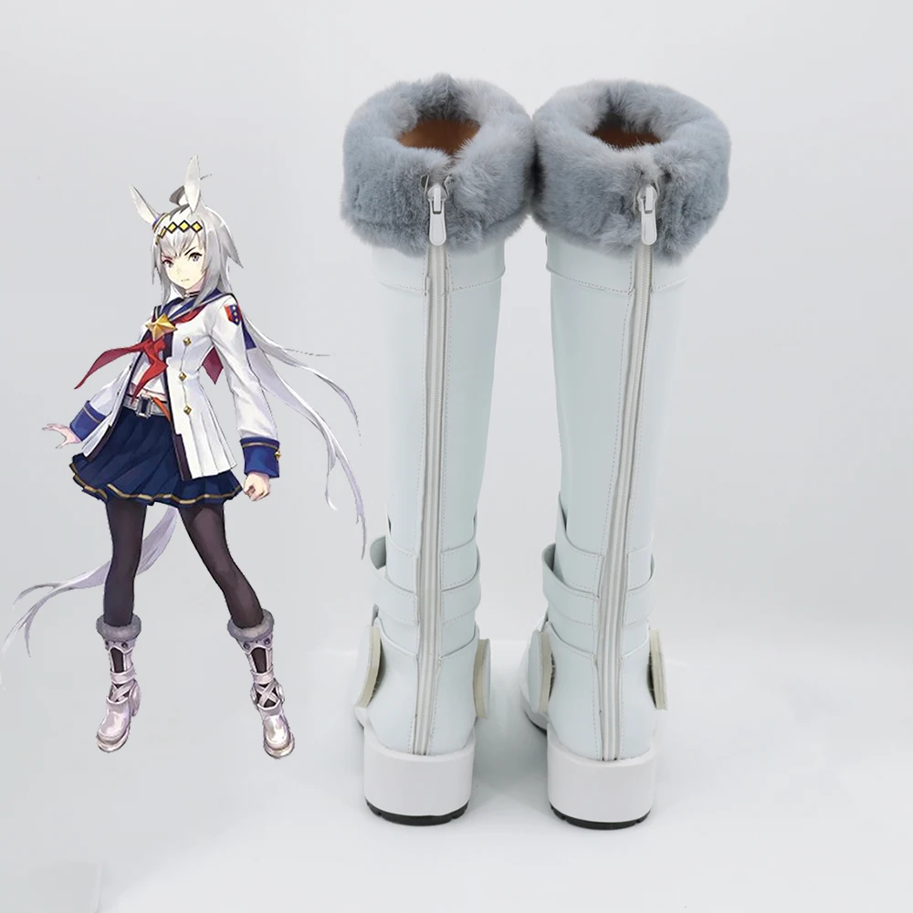 Anime Oguri Cap Cosplay Schoenen Lange Laarzen Prestaties Laarzen Voor Vrouwen