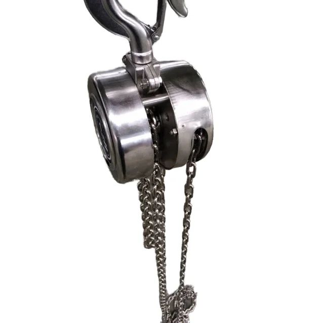 

1-тонная ручная цепная таль, круглый ручной цепной блок, шкив, новый алюминиевый сплав, сталь-для производства растений