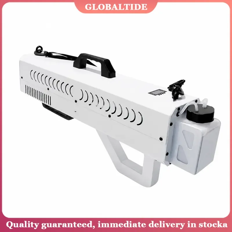 1500W Portable Dry Ice Fogger High Power Handheld Smoke Machine Gun for Party Wedding Stage Fast White Fog Effect