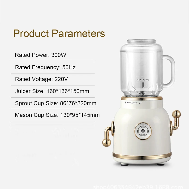 Electric Juicer Mini Portable Baby Food Mixer Grinder Automatic Fruit Juice Extractor Squeezer Smoothie Milkshake Blender Cup EU