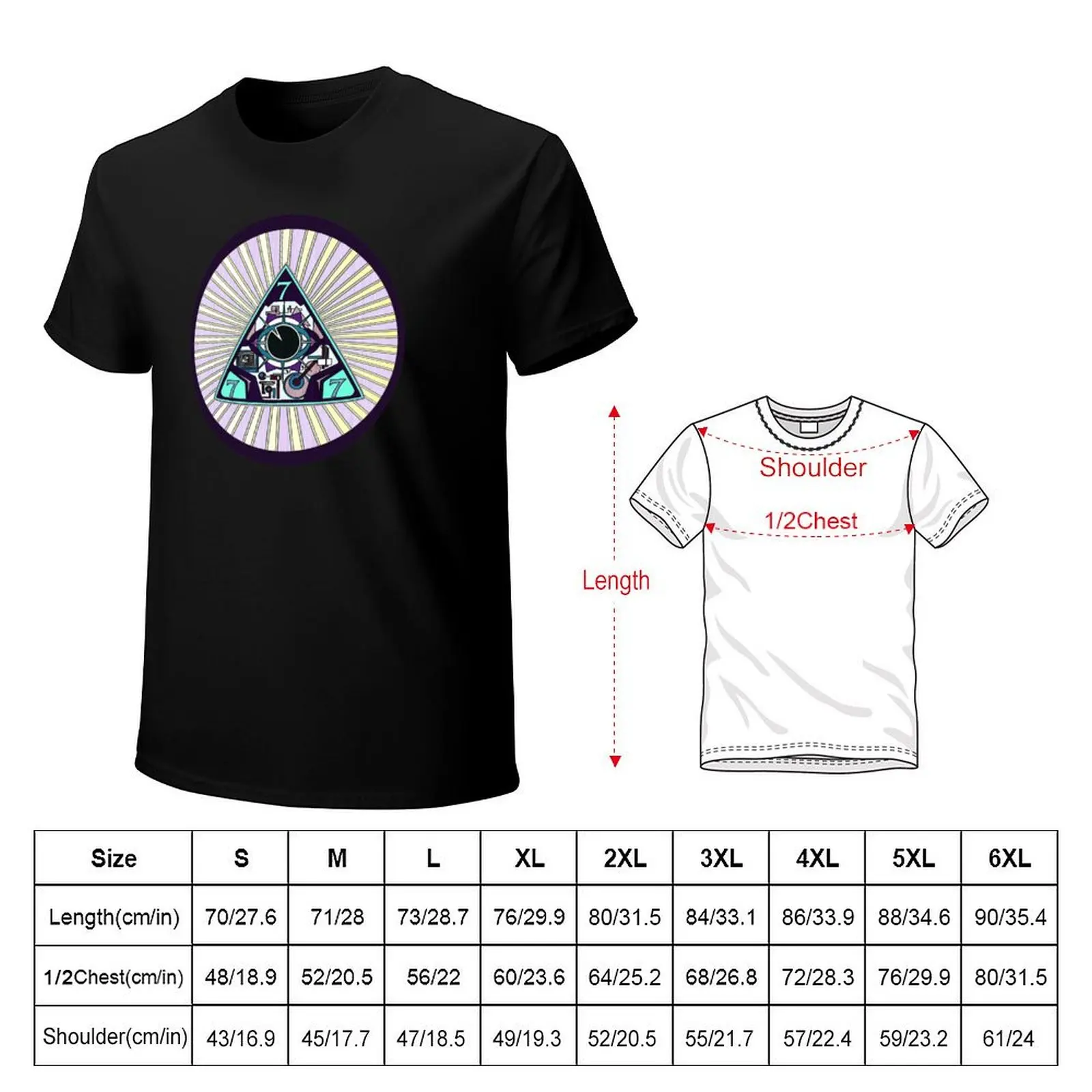 Solid State Illumination Device 11 T-Shirt Urban Casual Loose Fit Tee