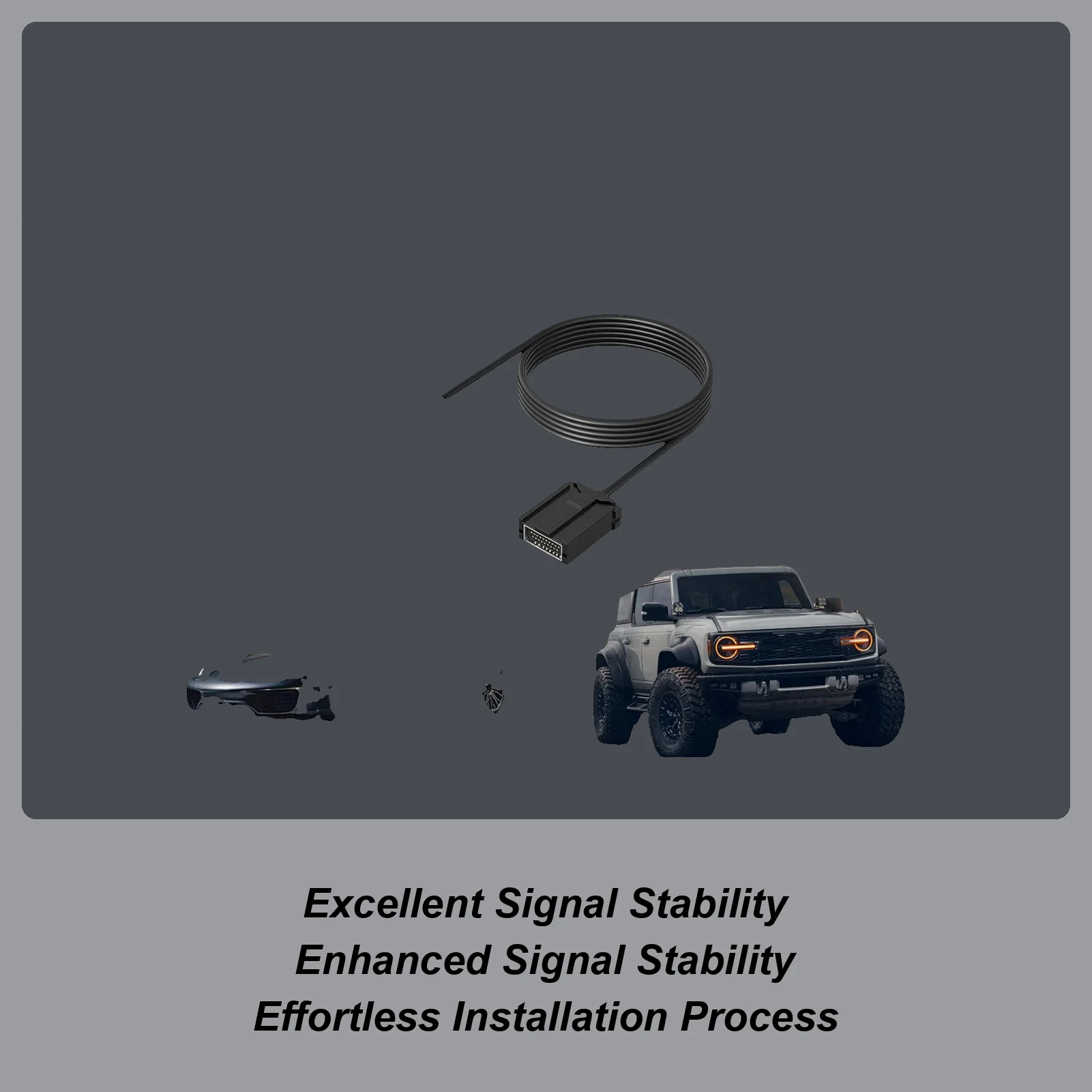 

Автомобильный видеокабель, стабильный высокоскоростной автомобильный аксессуар высокой четкости, аудиоразъем, кабель для плека, камеры, поездки, дороги, горы
