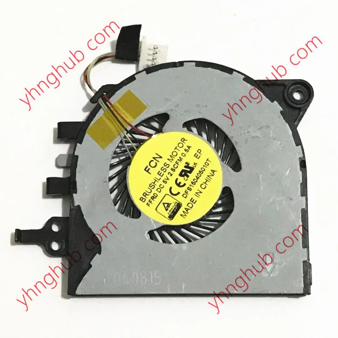 

FCN DFS150405010T 7547 7548 P41F 015M67 0D2T4F DC 5V 0.50A Cooling Fan