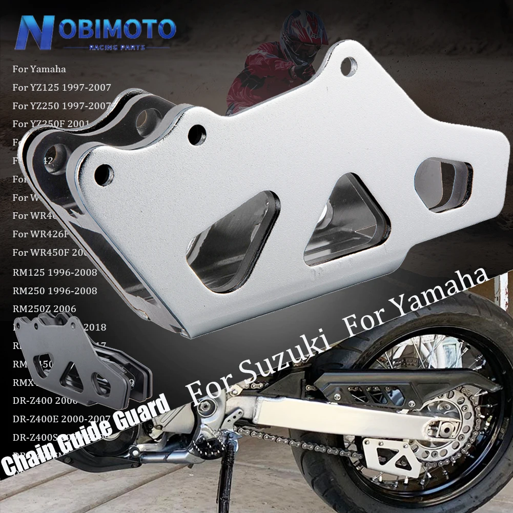 For Yamaha YZ125 YZ250 YZ250F YZ400F YZ426F YZ450F WR250F WR400F WR426F WR450F Motorcycle Rear Chain Guide Guard Dirt Bike