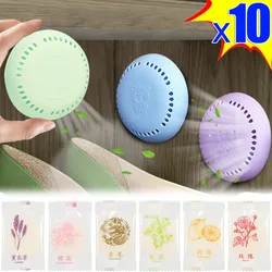 1-10PCS Toilet Solid Air Freshener Aromatherapy Fragrance Incense Tablets Bathroom Supplies Bedroom Wardrobe Car Lasting Fresher