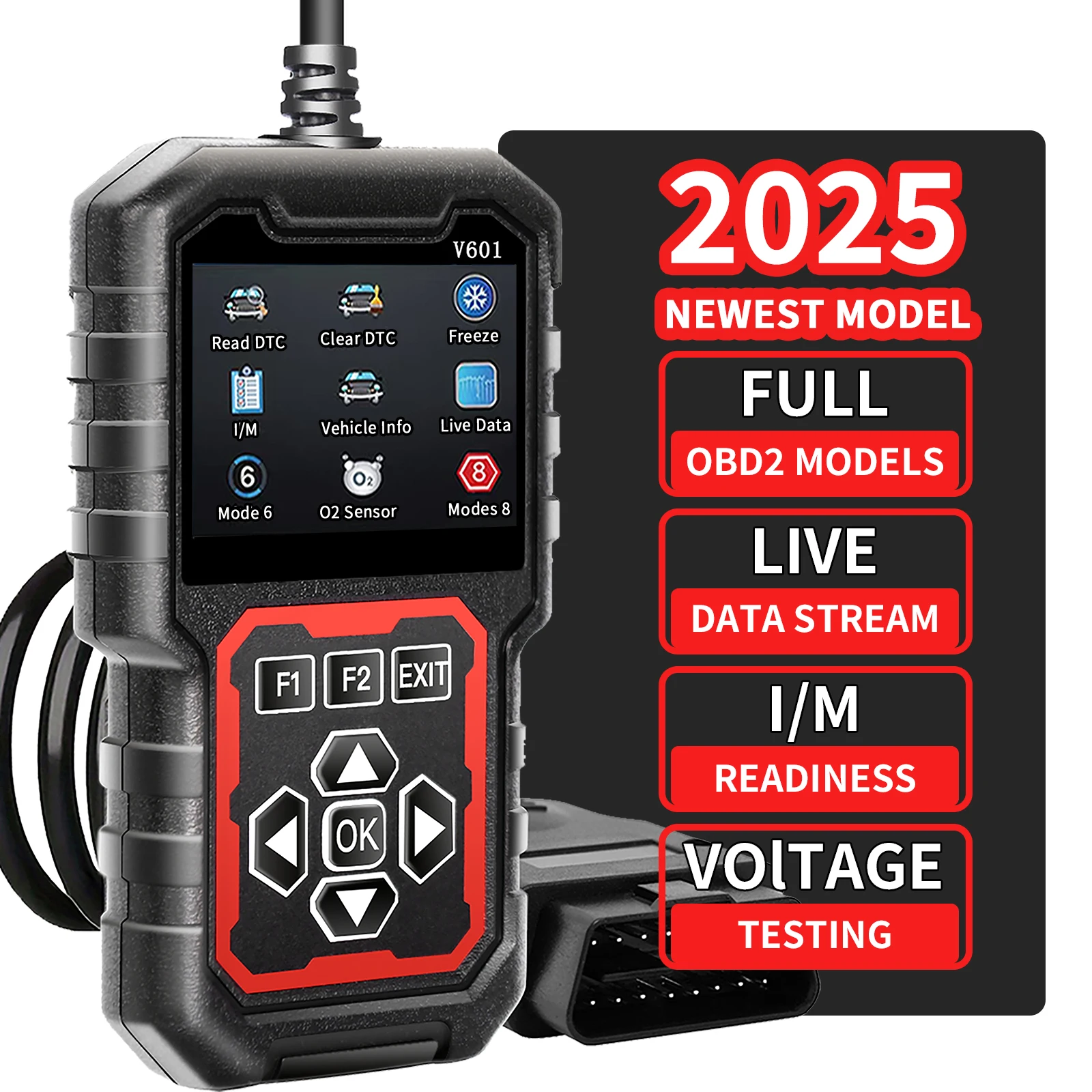 

Автомобильный сканер OBD2, профессиональные диагностические инструменты, глобальный универсальный диагностический компьютерный считыватель кодов, тестер напряжения, механические инструменты