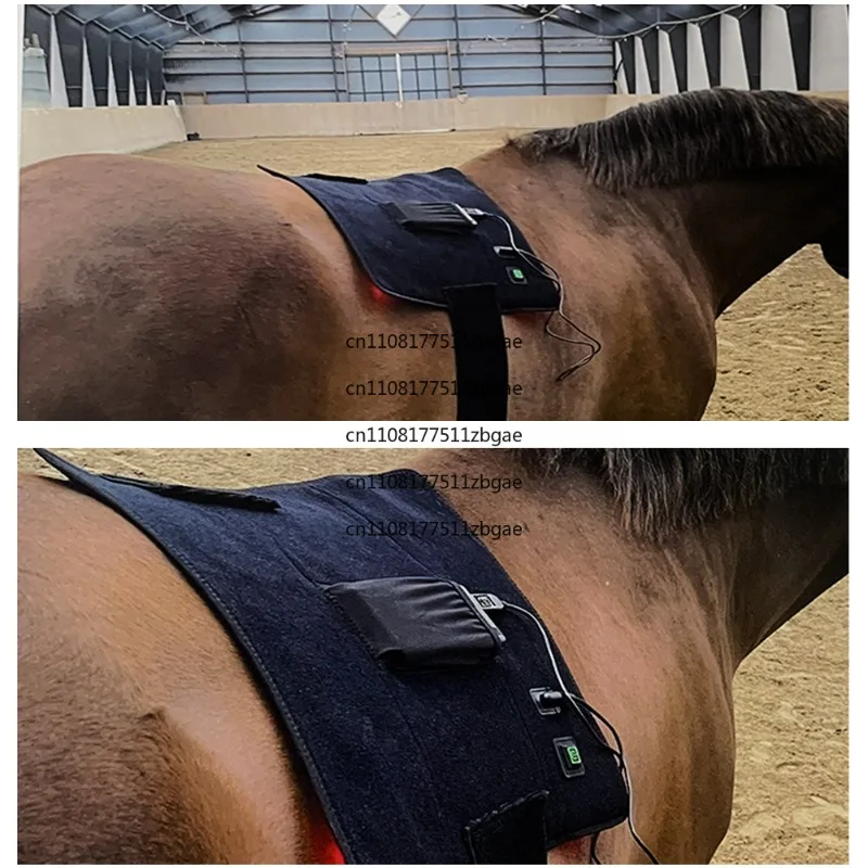 Horse Blankets Equine Light Therapy Horse Rug for Animal Infrared Red Light Therapy Horse Pad Red
