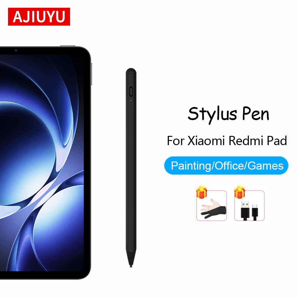 

AJIUYU Stylus Pen For Xiaomi Redmi Pad 2 SE 11" 6S 7S Pro Tablet Pen For Redmi K Pad 8.8" 2025 Screen Touch Drawing Pen Pencil