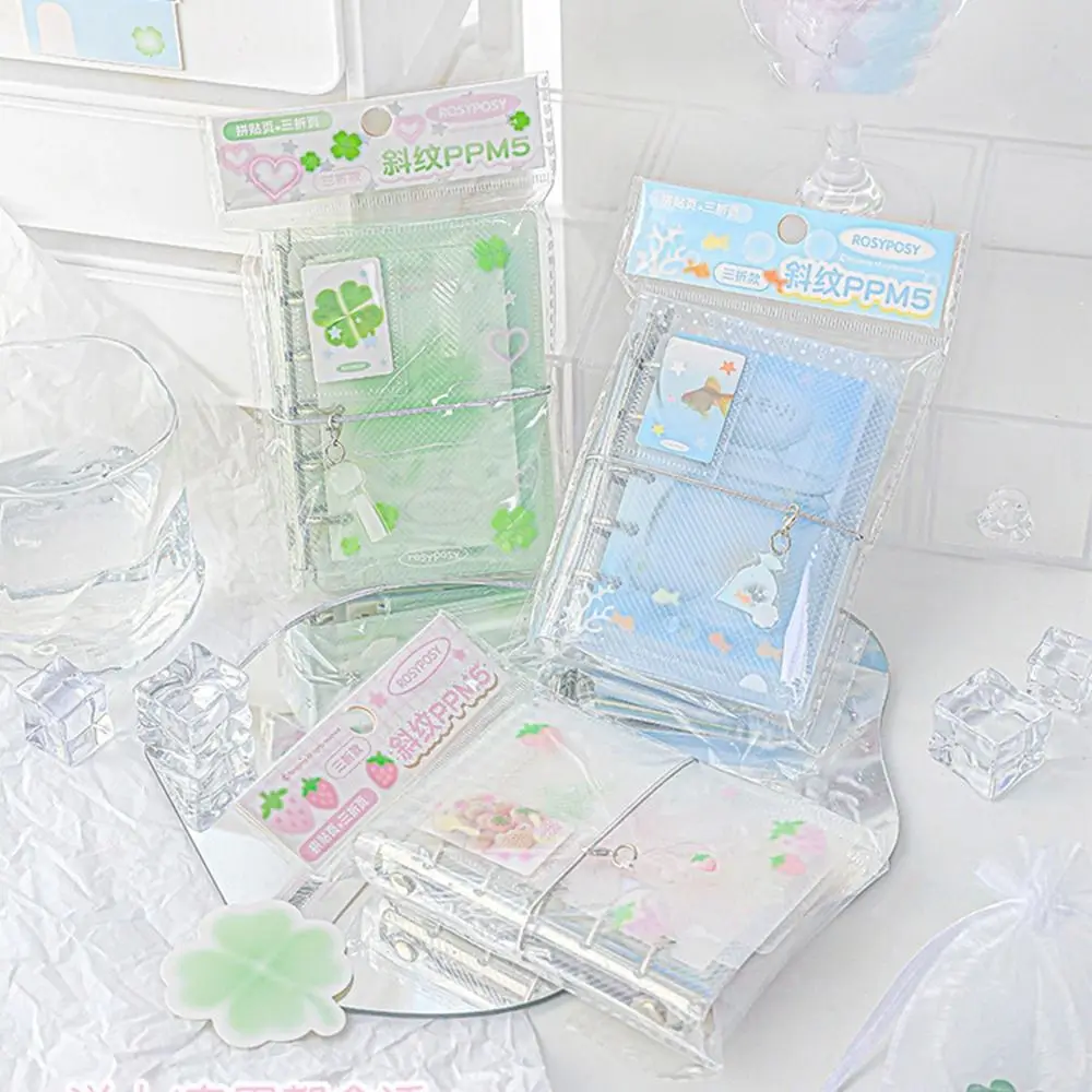 Lernen Ledger Cartoon Lose-blatt Notebook Mini Tragbare Hand Konto Buch Nette Ästhetische Hand Ledger Schule