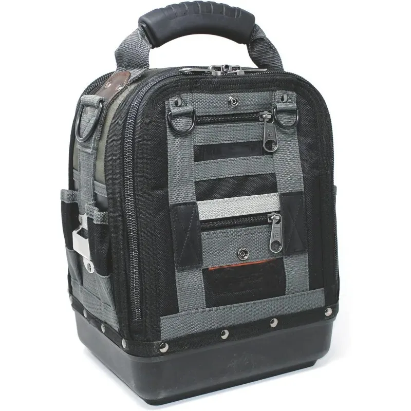 Heavy Duty Large Capacity Tool Bag, Multi-Zipper Multi-Compartment Organizer Pouch Durable Work Tote Bag for Tools