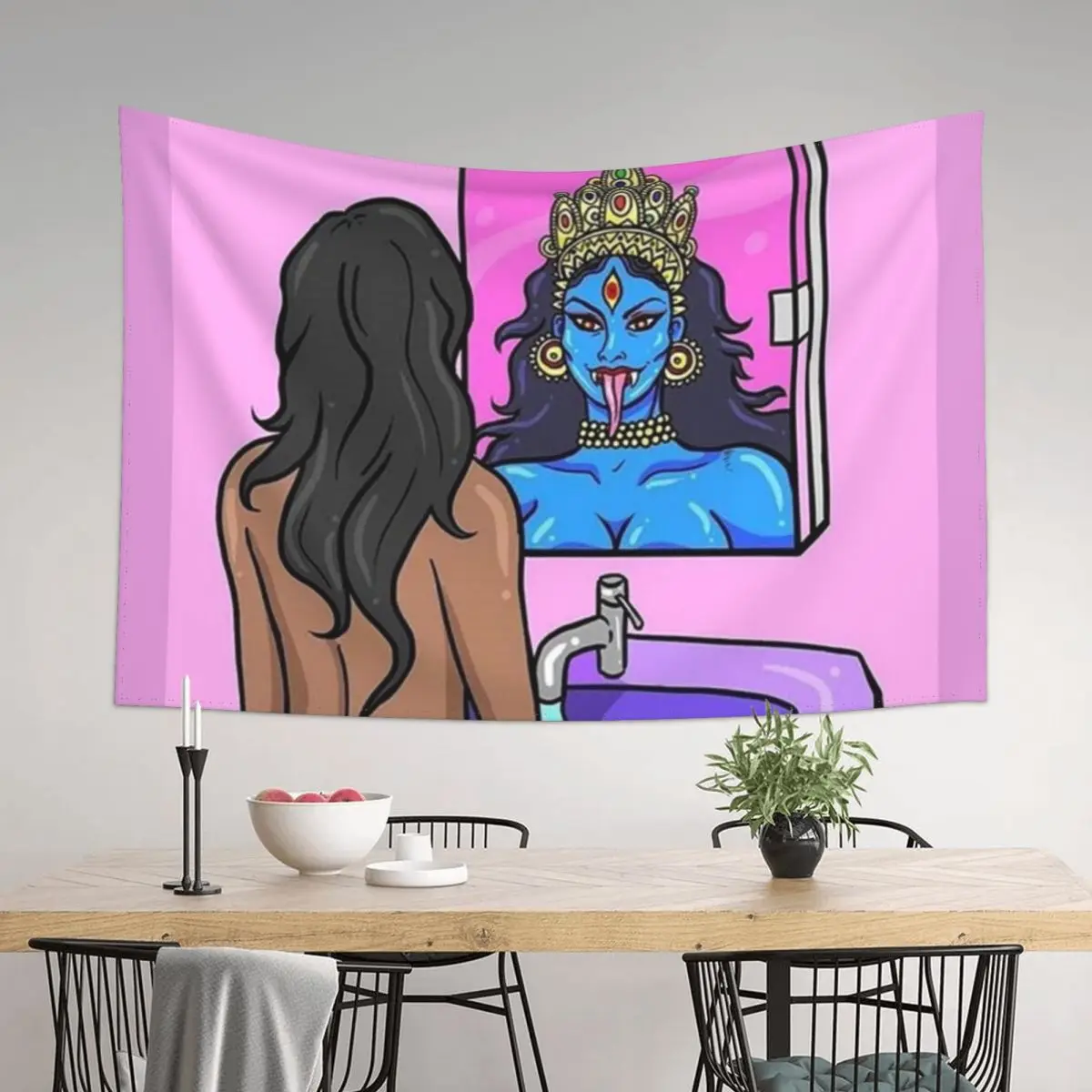 

Kali Reflection Tapestry Home And Comfort Decor Room Decor Aesthetic Outdoor Decor Tapestry