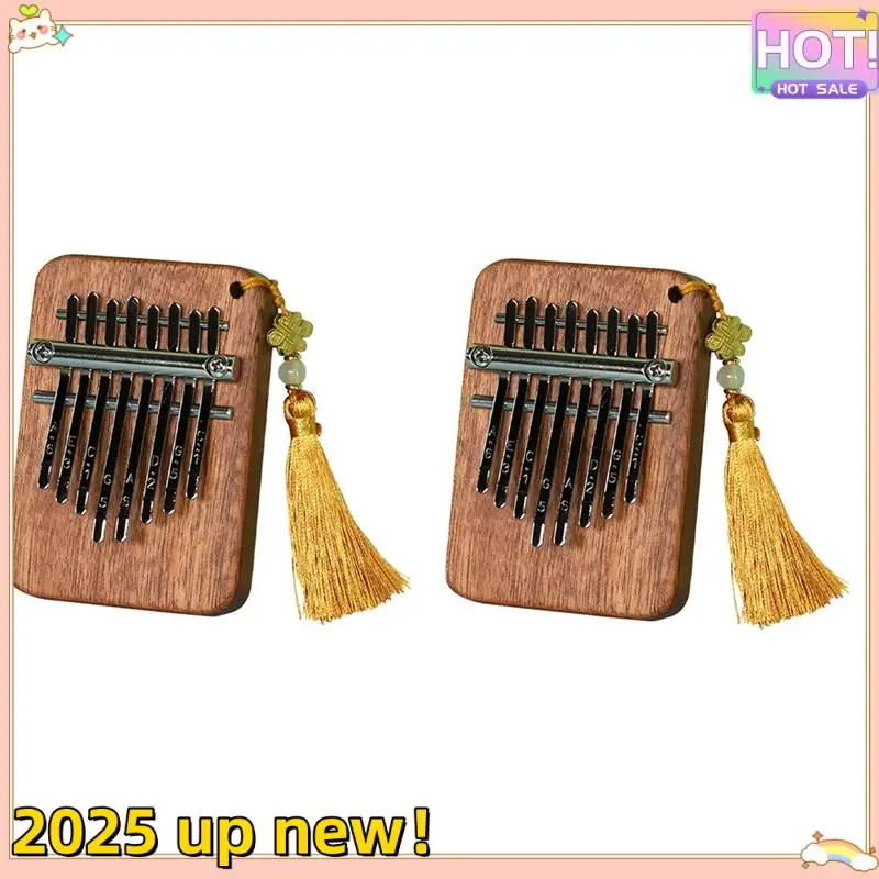 

Стильное 8-тоновое пианино Sapele Water Drop Medium Kalimba, портативное пианино с пятью пальцами, подходящее для начинающих, инструмент для пианино с пальцами