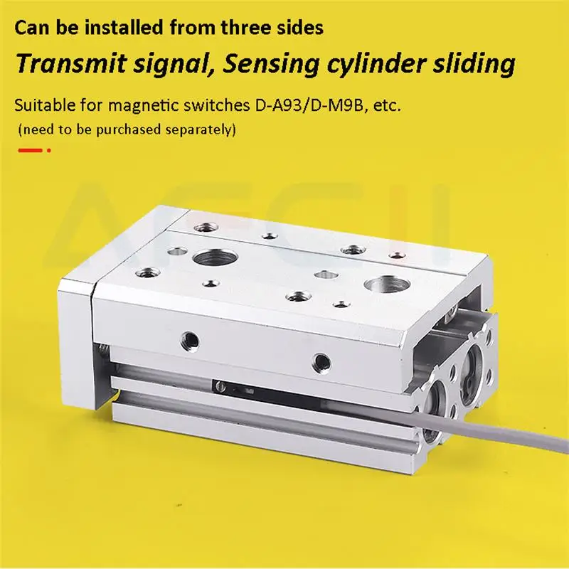 

SMC Type Air Slide Table Cylinder MXS Series Pneumatic Linear Cylinder MXS20-10 20 30 40 50 75 100 125 150mm Stroke