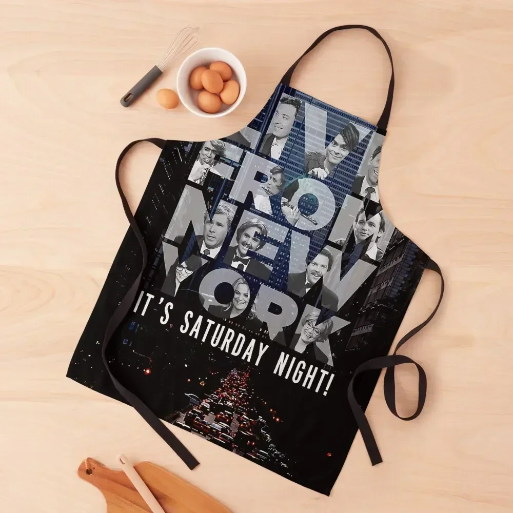 

Live From New York, Saturday Night Live Apron Barista Teacher Men'ss japanese woman Apron