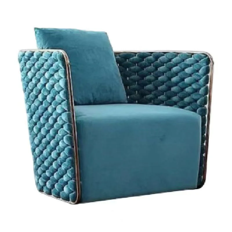 LMM simple modern negotiation table and chair combination office reception single sofa chair