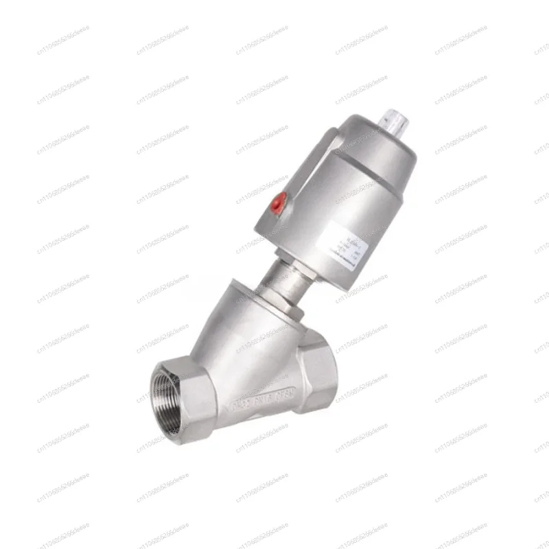 Custom 2000-1PA-2PB Pneumatic Angle Seat Valve Stainless Steel Actuator Valve Body Steam 200 ° C